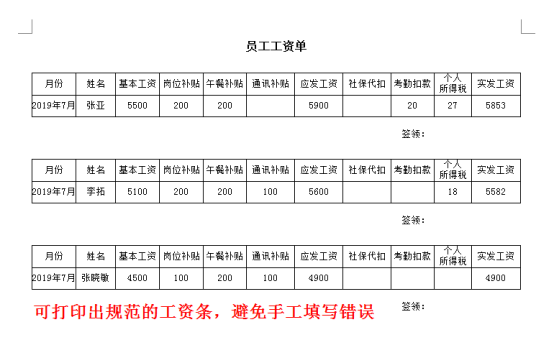 信管飞出纳软件，让工资管理告别繁琐，轻松快捷